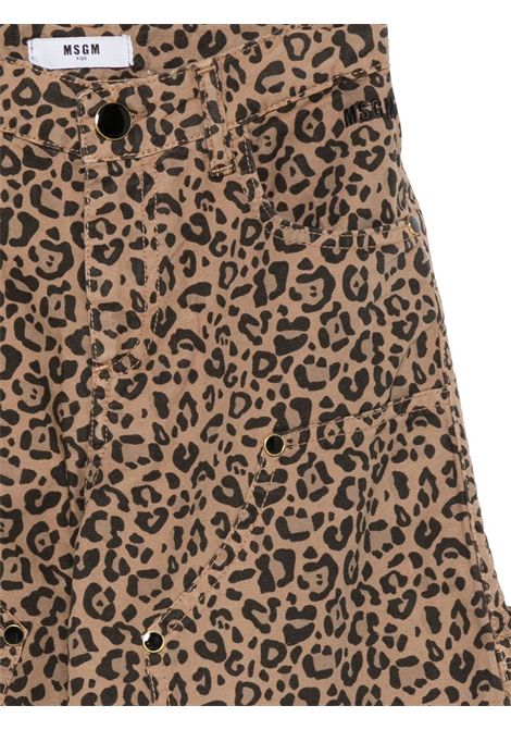 Shorts con stampa MSGM KIDS | F5MSJGBE131MS030